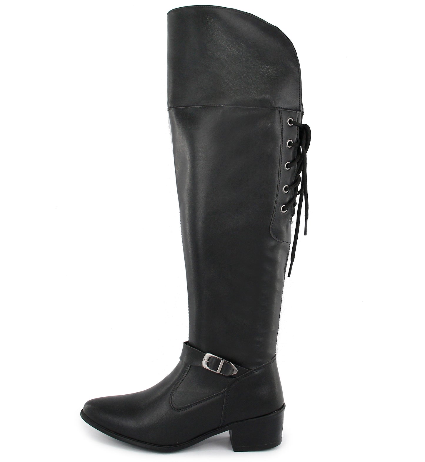 Bota Over The Knee Grace Feminina Cano Longo Acima Do Joelho Montaria Panturrilha Grossa
