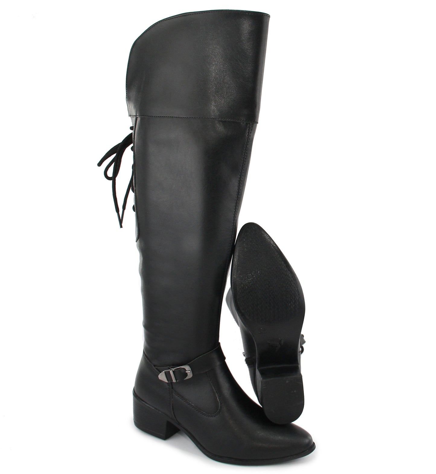 Bota Over The Knee Grace Feminina Cano Longo Acima Do Joelho Montaria Panturrilha Grossa