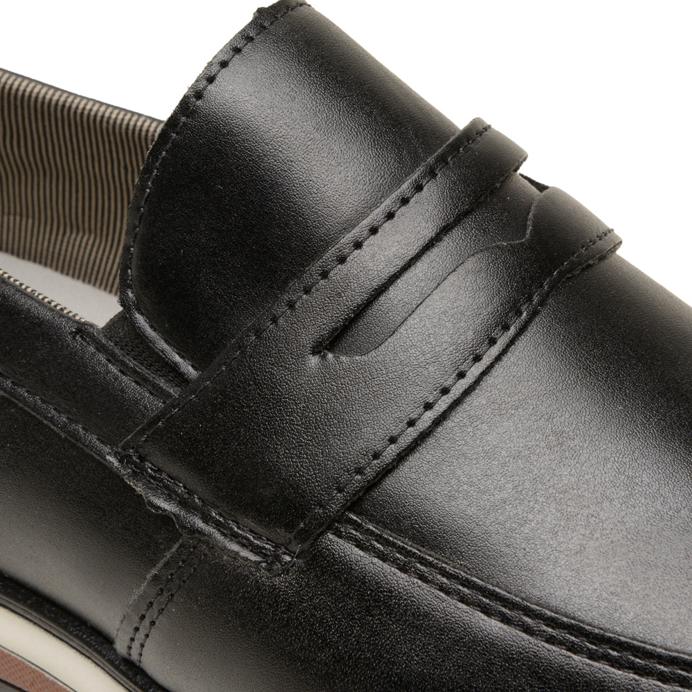 Sapato Social Masculino em Couro Sintético Conforto Elegante Casual