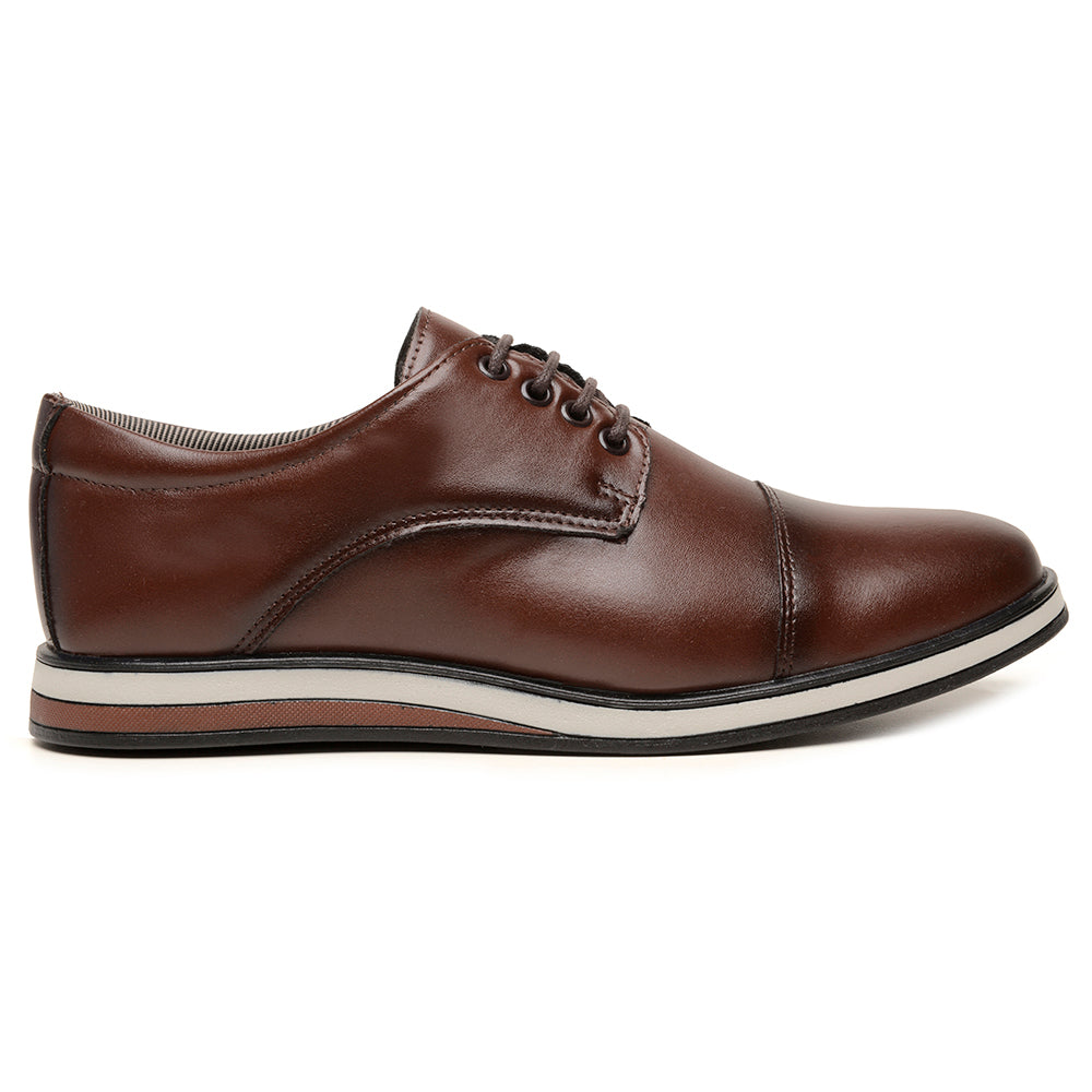 Sapato Social Masculino em Couro Sintético Conforto Elegante Casual Com amarração