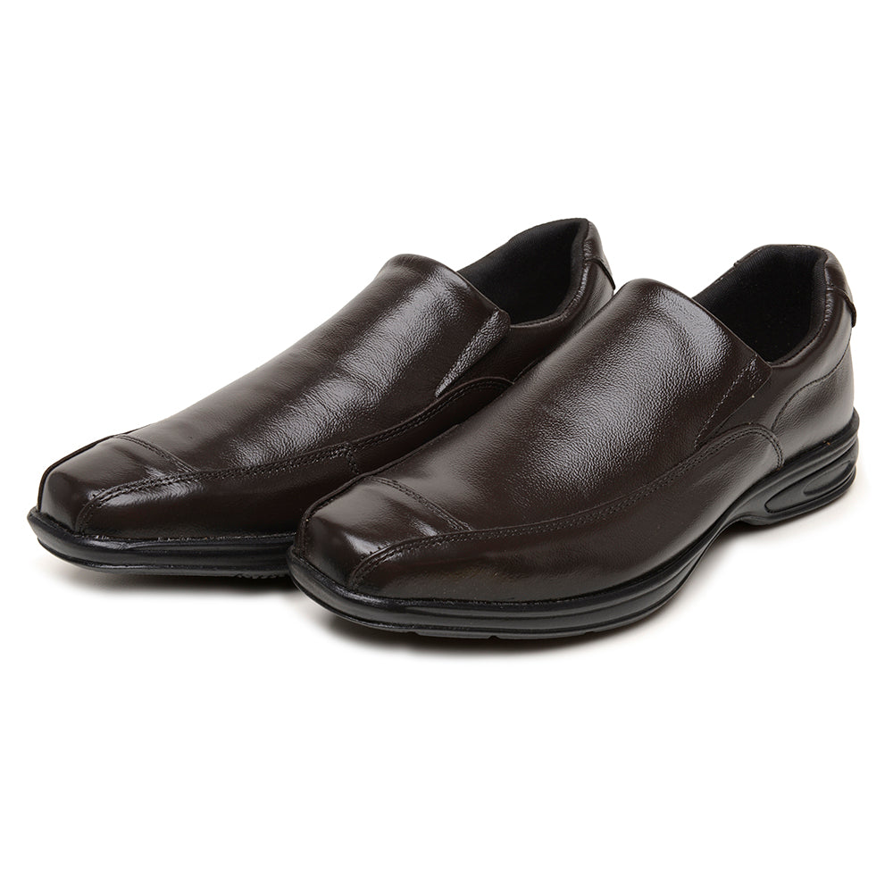 Sapato Social Masculino De Couro Preto Solado Elegância e Conforto Amortecedor
