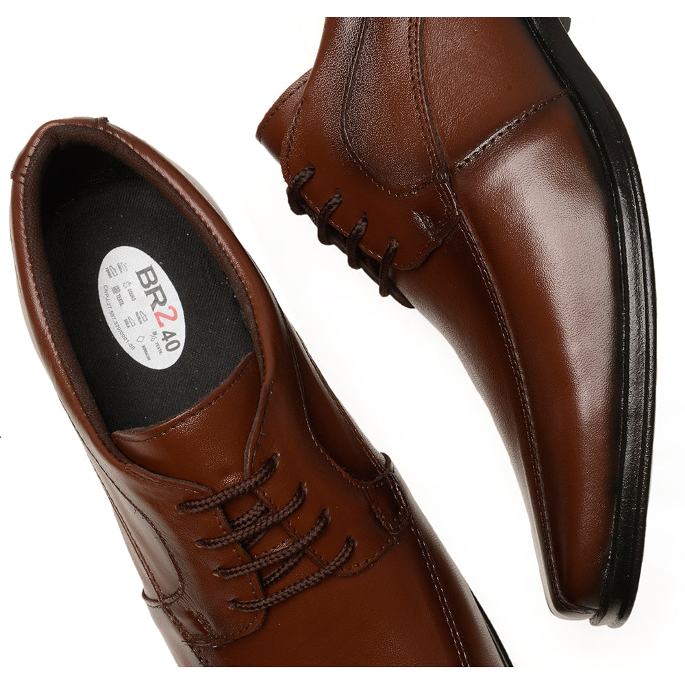 Sapato Social Masculino BR2 FOOTWEAR em Couro – Elegância e Conforto com Solado Antiderrapante