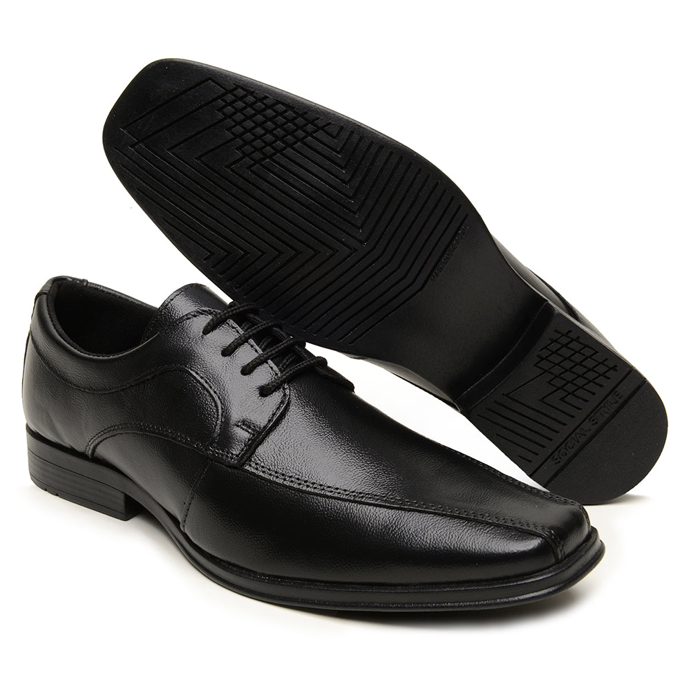 Sapato Social Masculino BR2 FOOTWEAR em Couro – Elegância e Conforto com Solado Antiderrapante