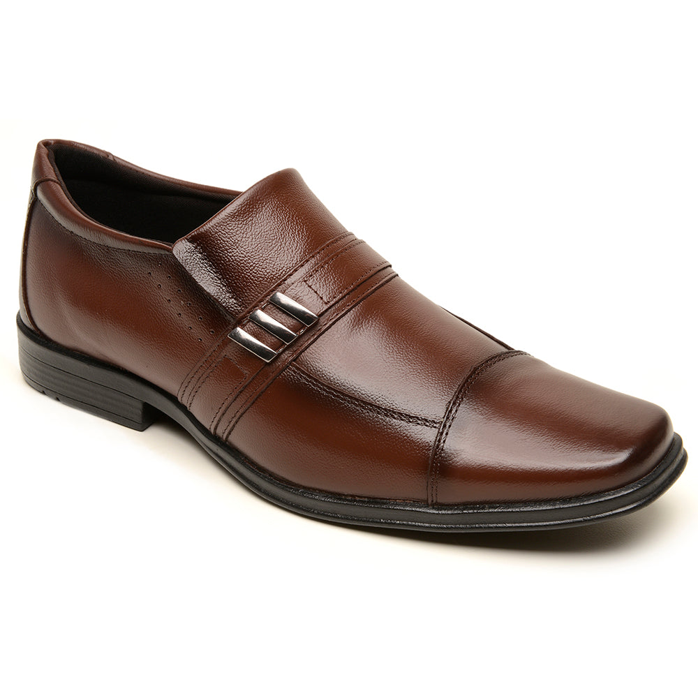 Sapato Social Masculino Couro Conforto Elegante Casual ou Formal