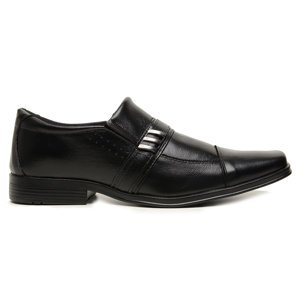Sapato Social Masculino Couro Conforto Elegante Casual ou Formal