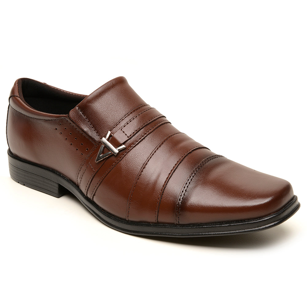 Sapato Social Masculino em Couro Conforto Elegante Casual