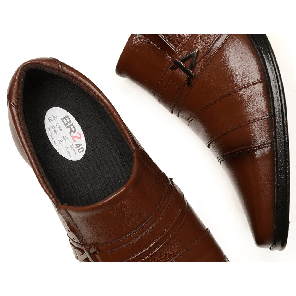 Sapato Social Masculino em Couro Conforto Elegante Casual