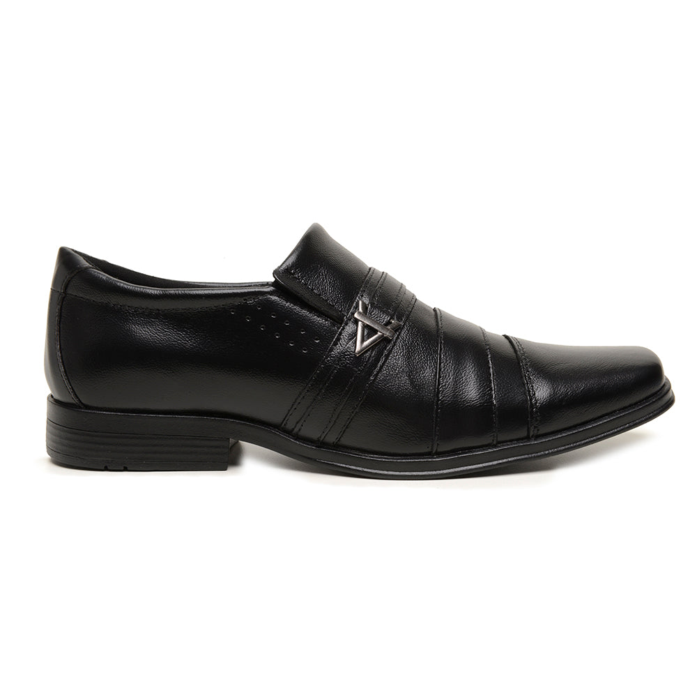 Sapato Social Masculino em Couro Conforto Elegante Casual