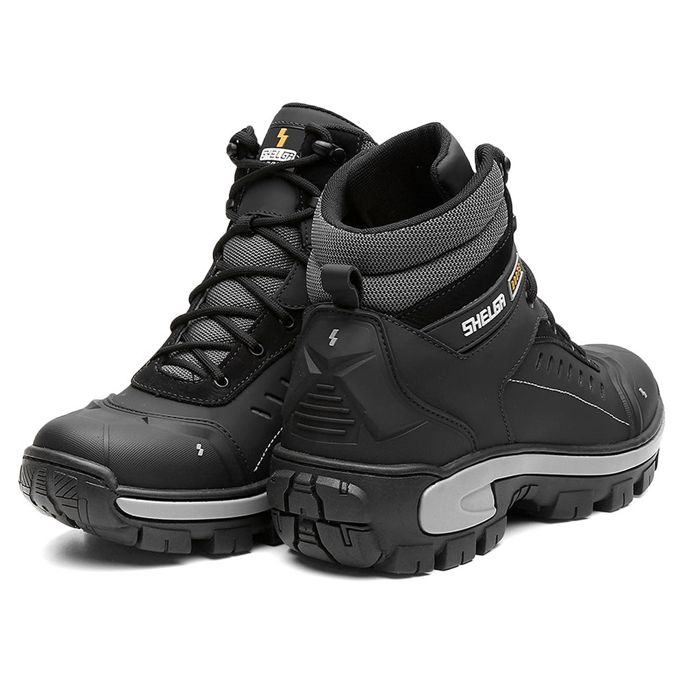 Coturno Bota Masculino Shelga Segurança 1003 Couro