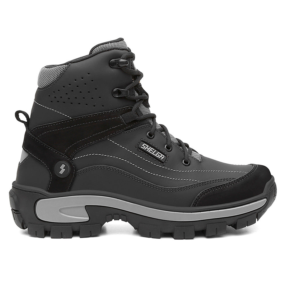 Coturno Bota Masculino Shelga Segurança 1004 Couro