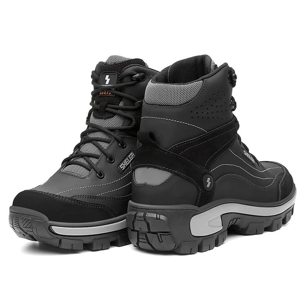 Coturno Bota Masculino Shelga Segurança 1004 Couro