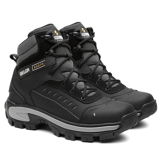 Coturno Bota Masculino Shelga Segurança 1003 Couro