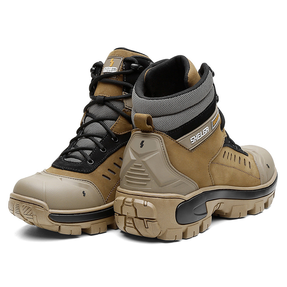 Coturno Bota Masculino Shelga Segurança 1003 Couro