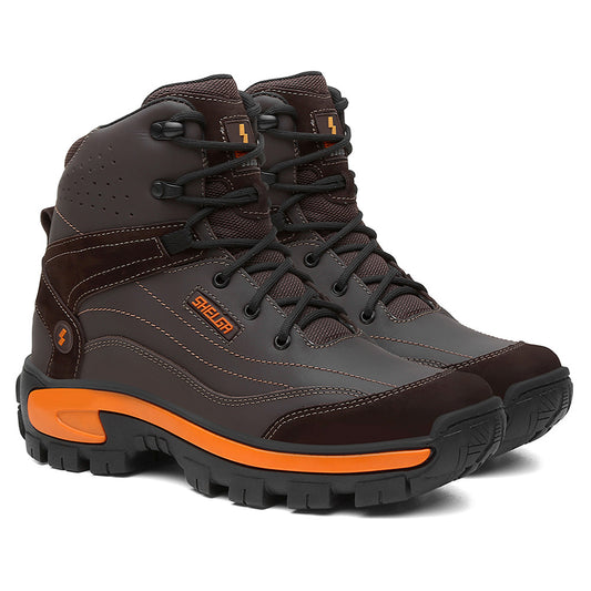 Coturno Bota Masculino Shelga Segurança 1004 Couro
