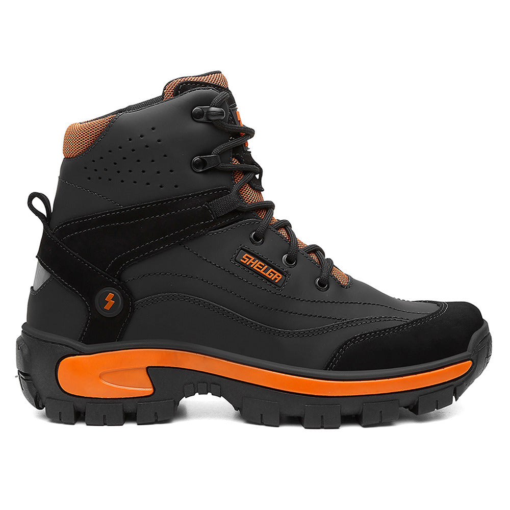 Coturno Bota Masculino Shelga Segurança 1004 Couro